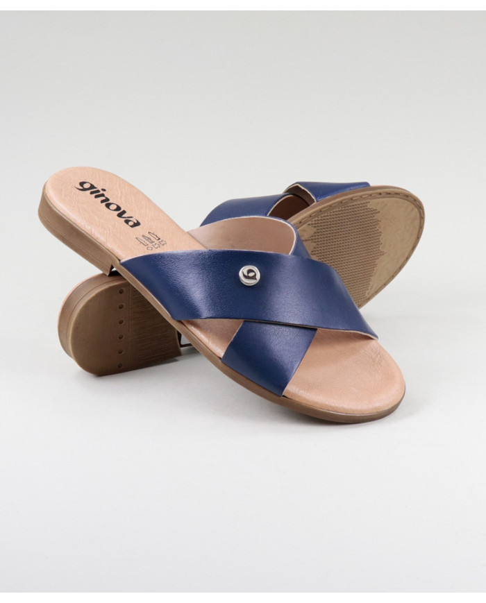 Ms. Ginova Slippers with Skin Strip