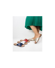 Ms. Ginova Slippers with Skin Strip