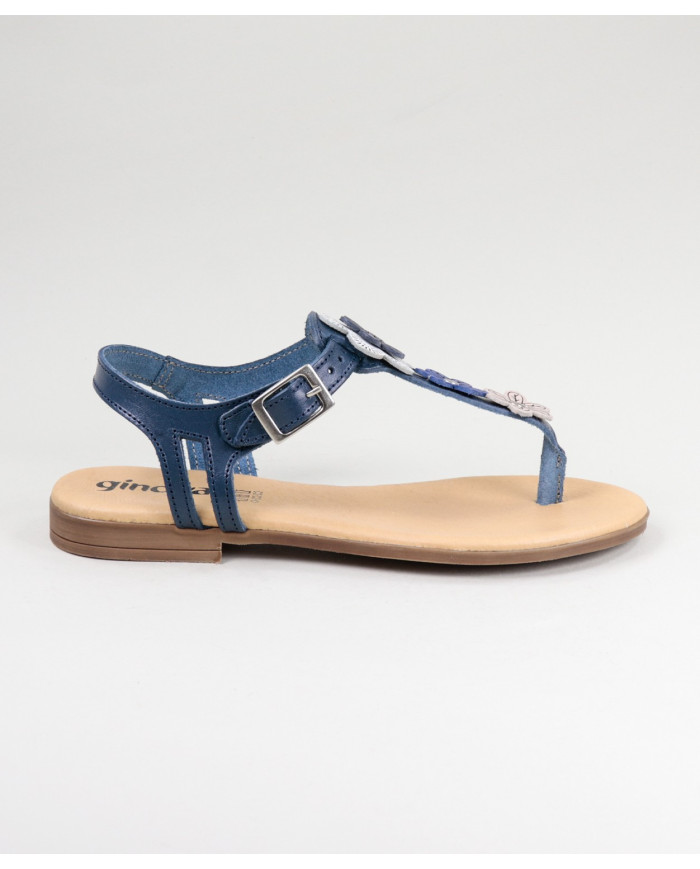 Ladies Sandals with Flowers