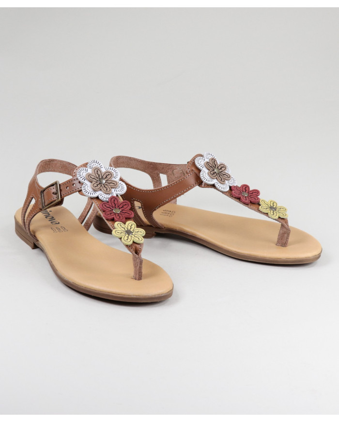 Ladies Sandals with Flowers
