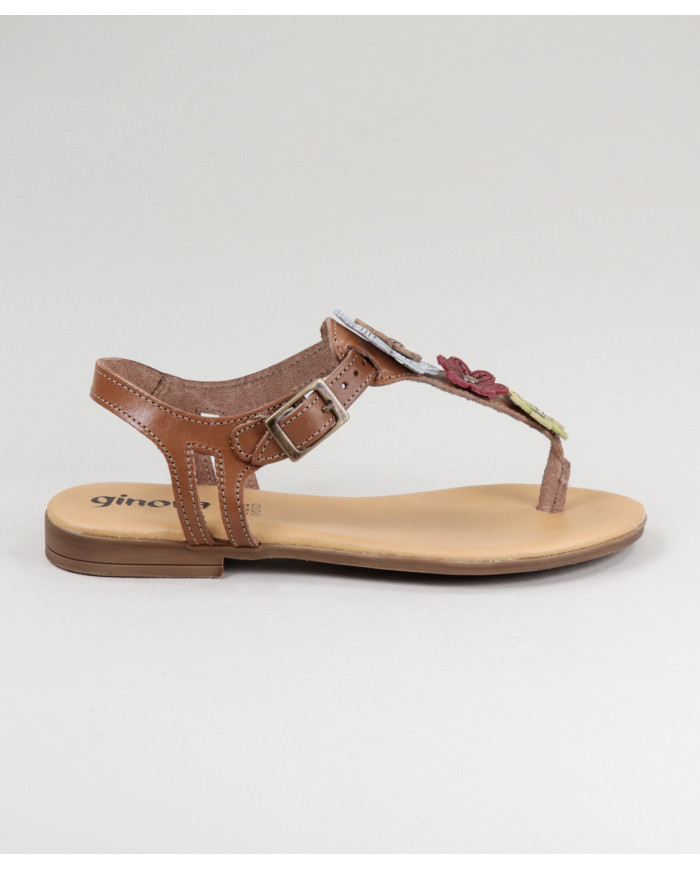 Ladies Sandals with Flowers