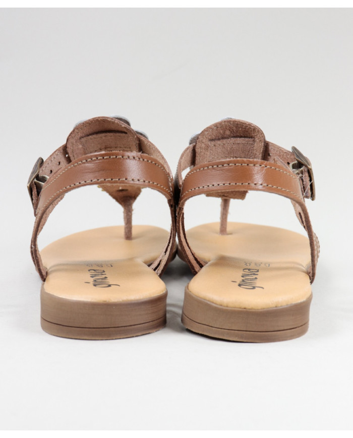 Ladies Sandals with Flowers