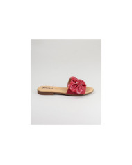 Red Slippers of Lady Ginova with Lace