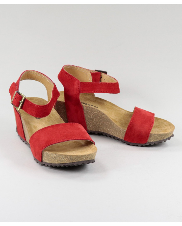 Sandalias de la Sra. Ginova con Apertar Strip