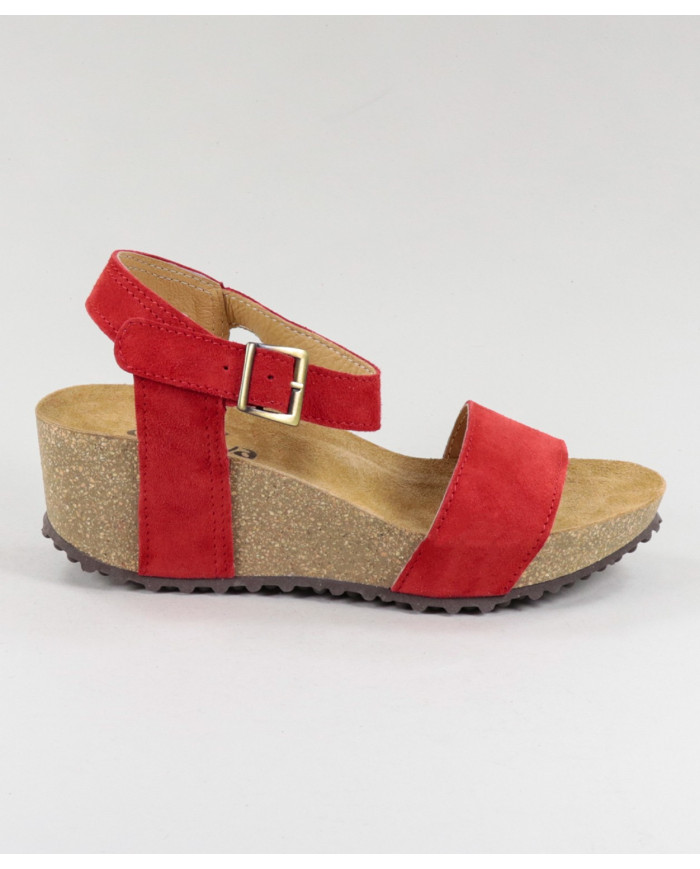 Sandalias de la Sra. Ginova con Apertar Strip