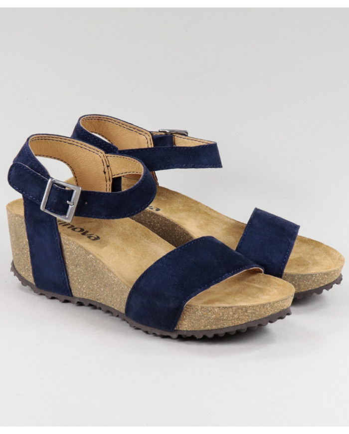 Sandalias de la Sra. Ginova con Apertar Strip
