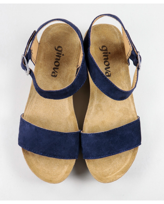 Sandalias de la Sra. Ginova con Apertar Strip