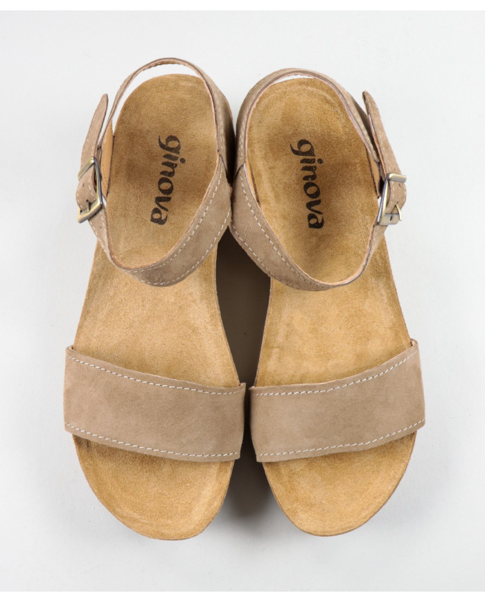 Sandalias de la Sra. Ginova con Apertar Strip