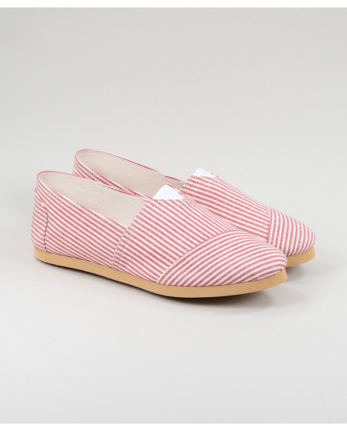 Alpercatas de Senhora Ginova às Riscas