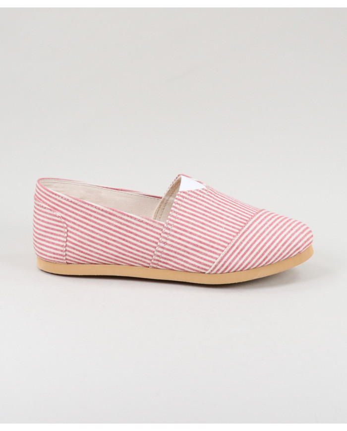 Alpercatas de Senhora Ginova às Riscas