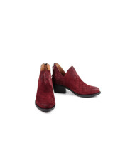 Botas Bordô Femininas Ginova com Fecho Atrás