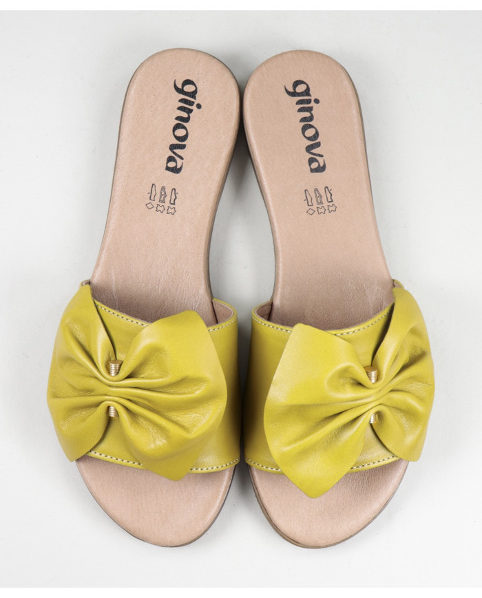 Ms. Ginova Slippers with Lace