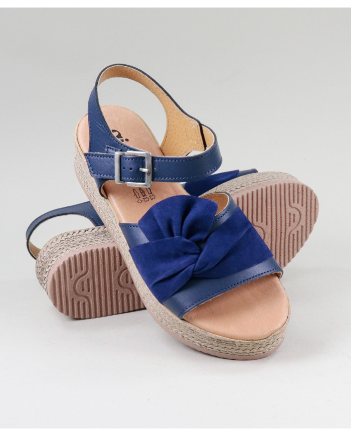 Sandalias de damas compensadas