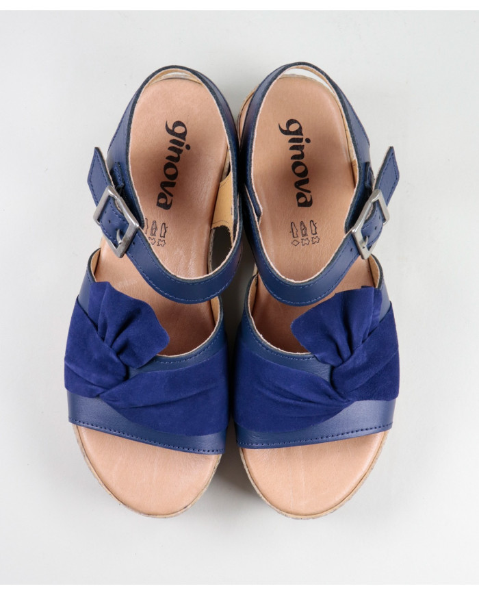 Sandalias de damas compensadas