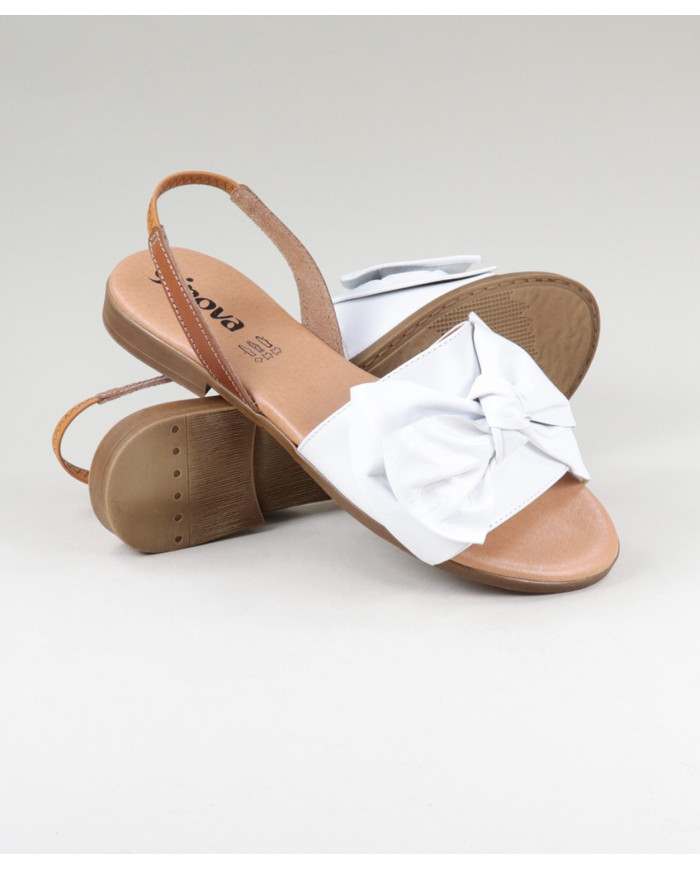 Sandalias de Senhora Ginova con Laço