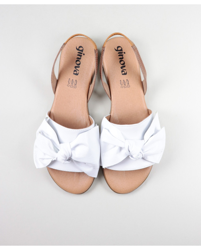 Sandalias de Senhora Ginova con Laço