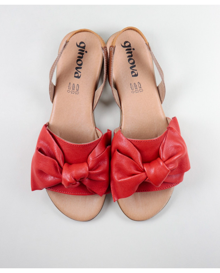 Sandalias de Senhora Ginova con Laço
