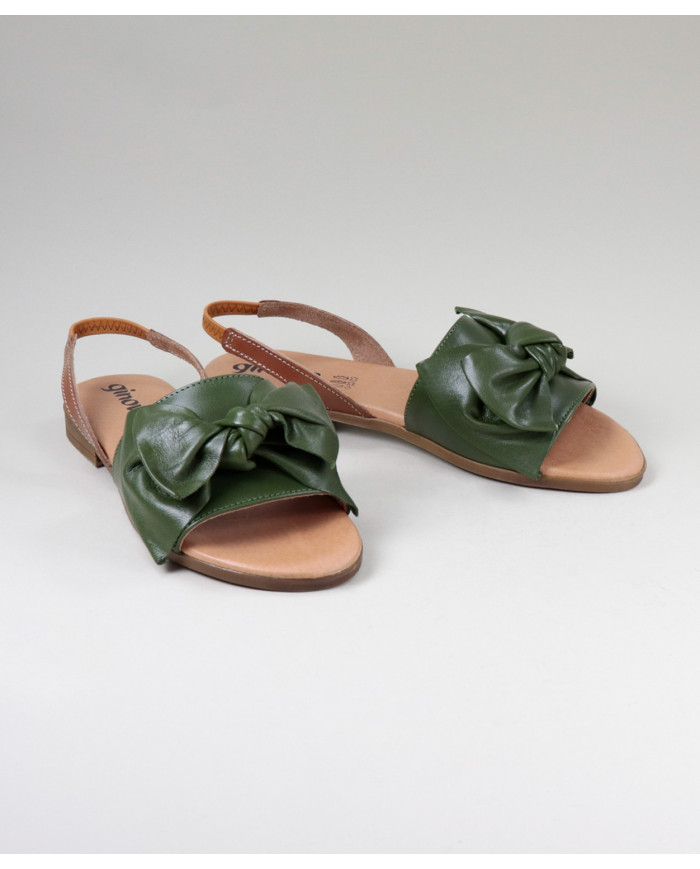 Sandalias de Senhora Ginova con Laço