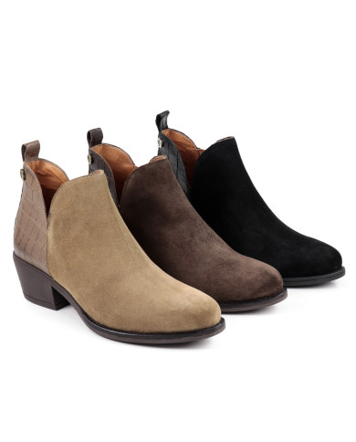 Botas de salto medio de mujer Ginova
