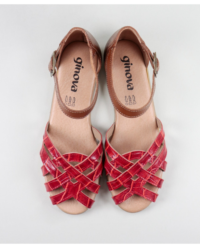 Sandals by Senhora Ginova in Skin