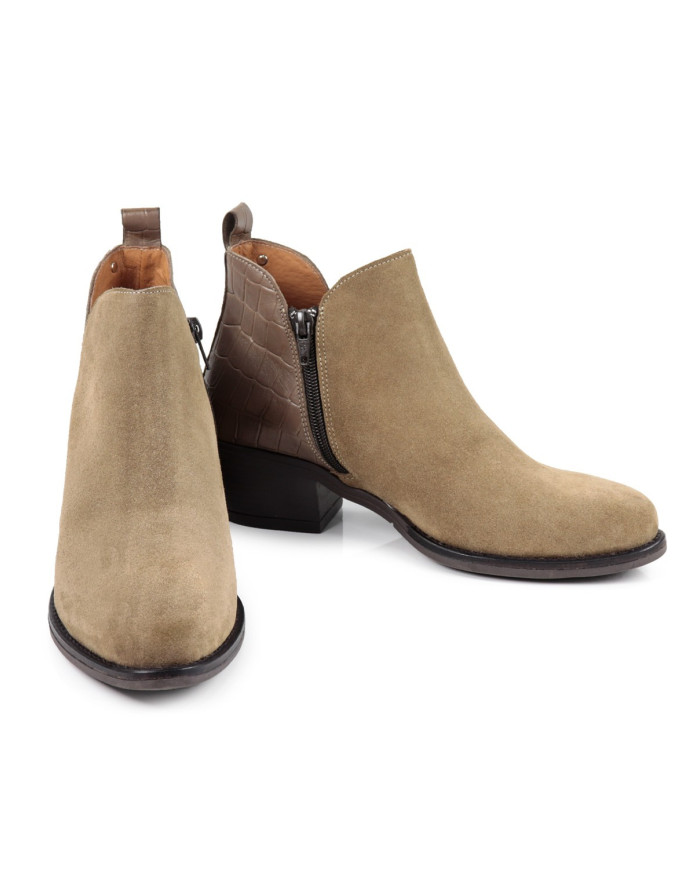 Botas de salto medio de mujer Ginova