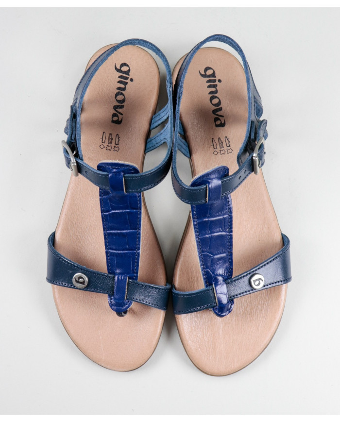 Sandalias de Señora con Faja de Apertar