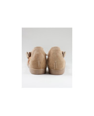 Taupe de Senhora Ginova Sandals in Camurça