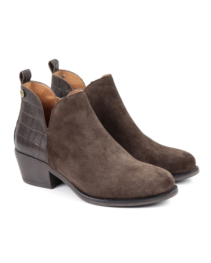 Botas de salto medio de mujer Ginova