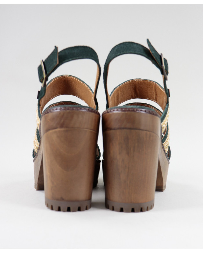 Green Sandals by Senhora Ginova Compensated