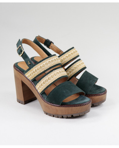 Green Sandals by Senhora Ginova Compensated