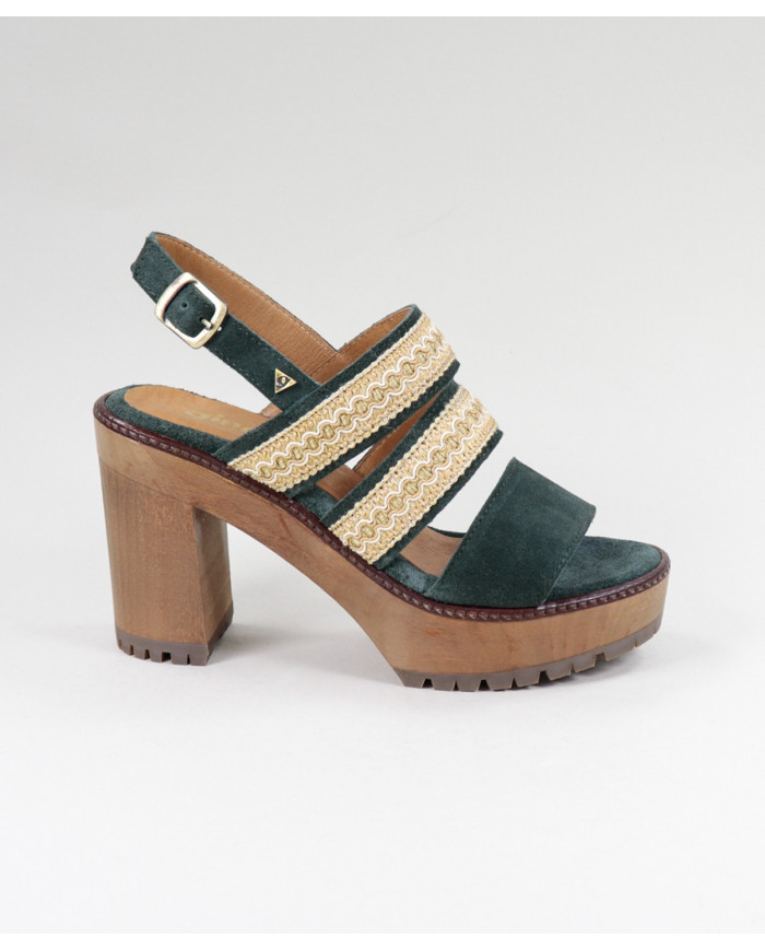 Green Sandals by Senhora Ginova Compensated