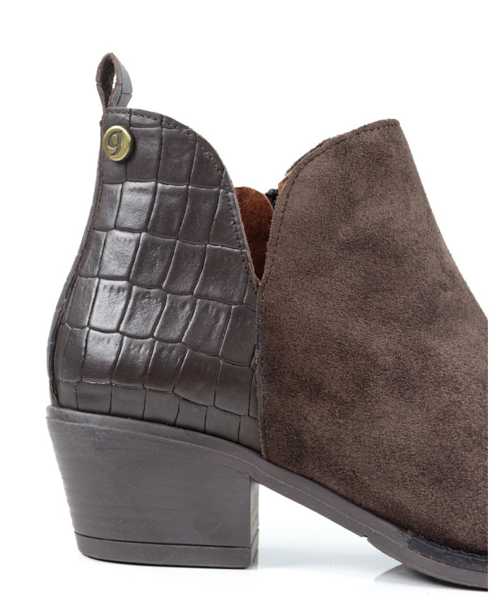 Botas de salto medio de mujer Ginova