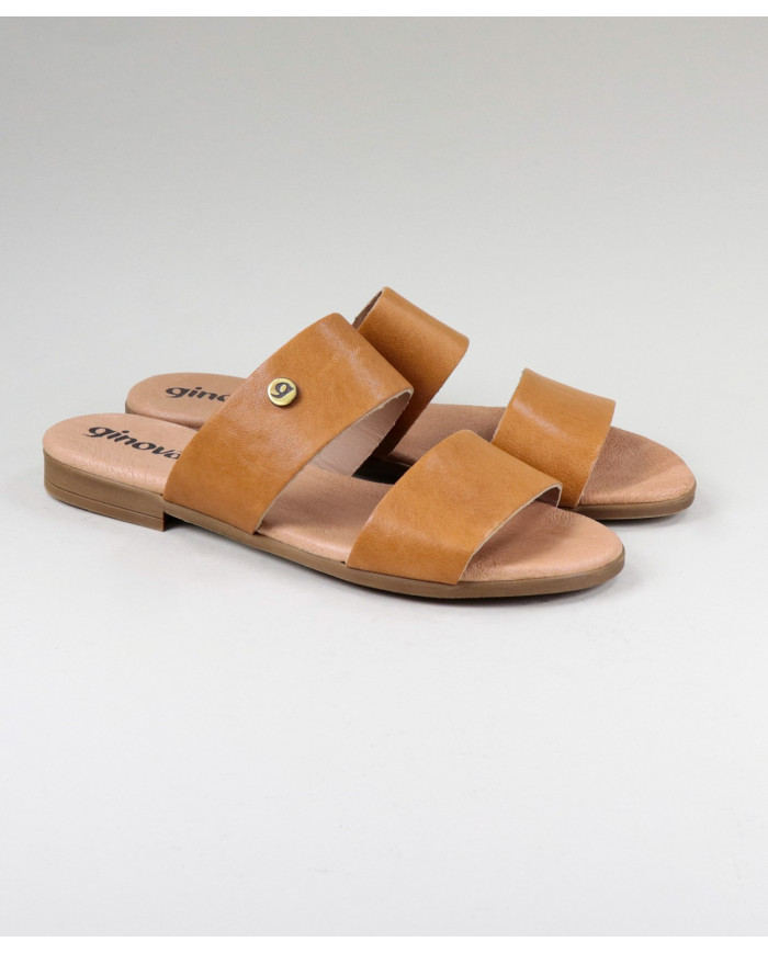 Ms. Ginova Slippers with Strips