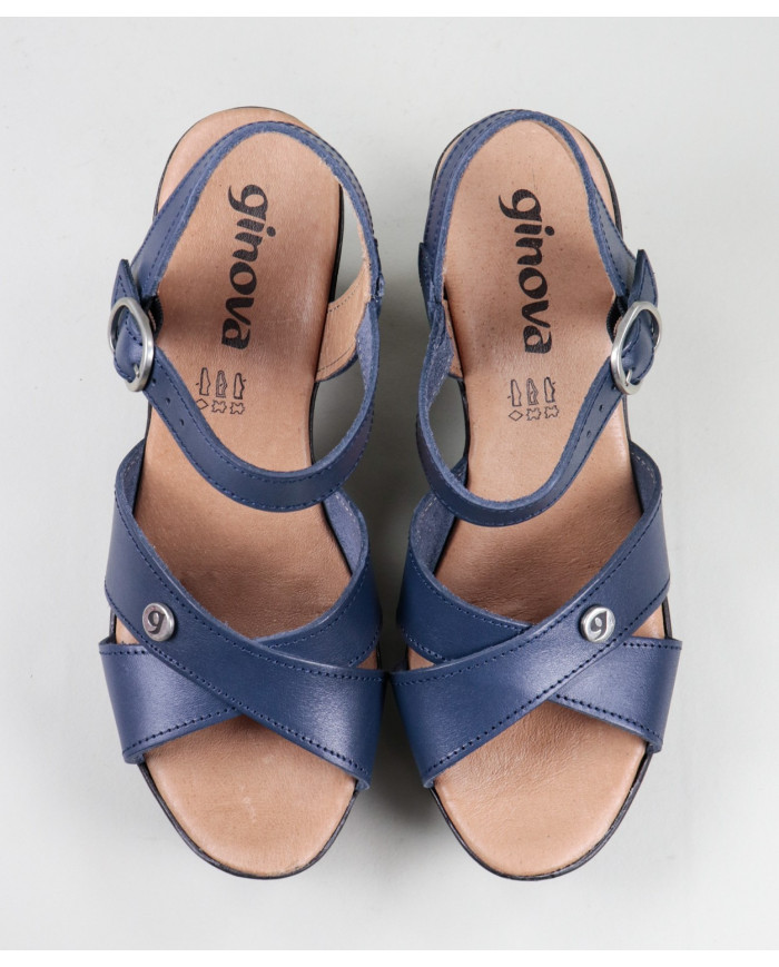 Sandalias de Madame Ginova con Cross Strips