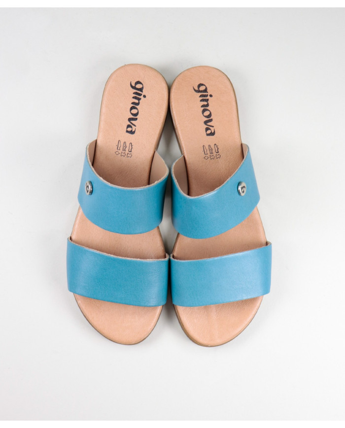 Ms. Ginova Slippers with Strips