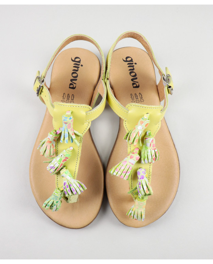 Sandalias de Senhora Ginova con Berloques