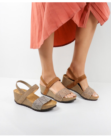 Ginova de Cunha sandals with Elastic
