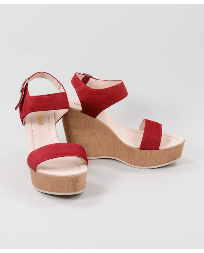 Sandalias de Senhora Ginova en Cunha