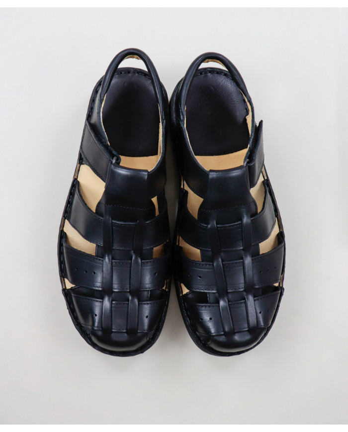 Ginova Man Sandalias en la piel