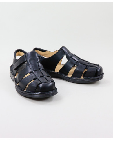 Ginova Man Sandalias en la piel