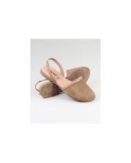 Sandals Taupe by Senhora Ginova Perforated