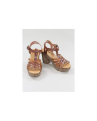 Sandalias de Lady Ginova con Strips en Skin