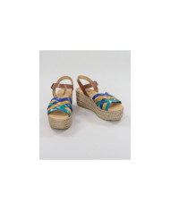 Multicolored Platform Sandals by Lady Ginova