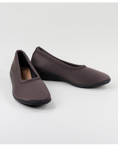 Sapatos Castanhos Ortopédicos Elásticos Ginova