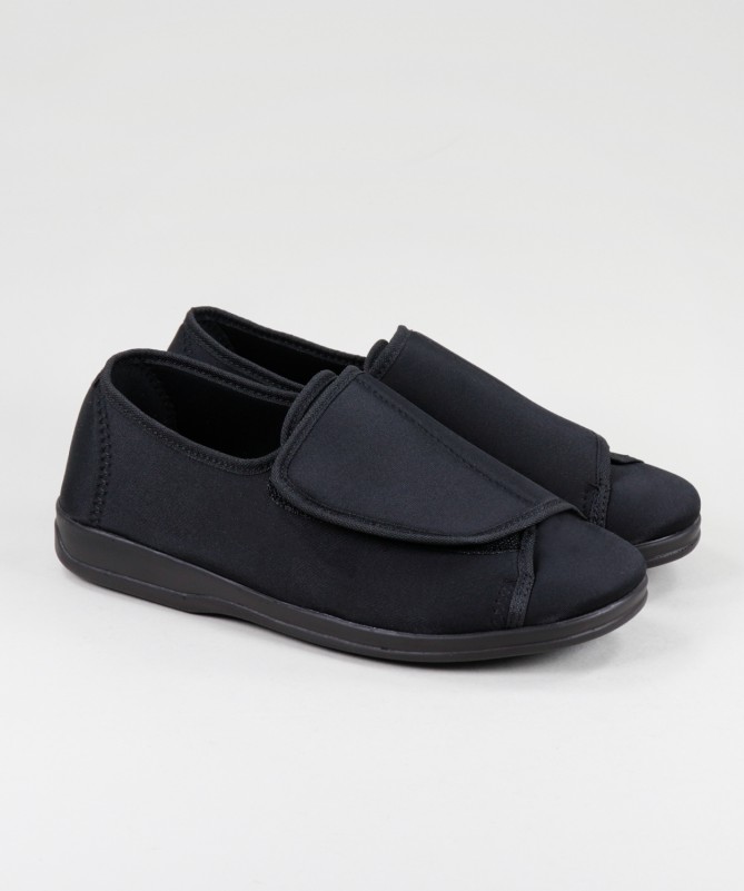 Comfort Shoes for Ladies with Wide Opening Velcro