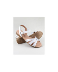 Ginova Women's Sandals with Cross Strips