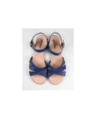 Ginova Women's Sandals with Cross Strips