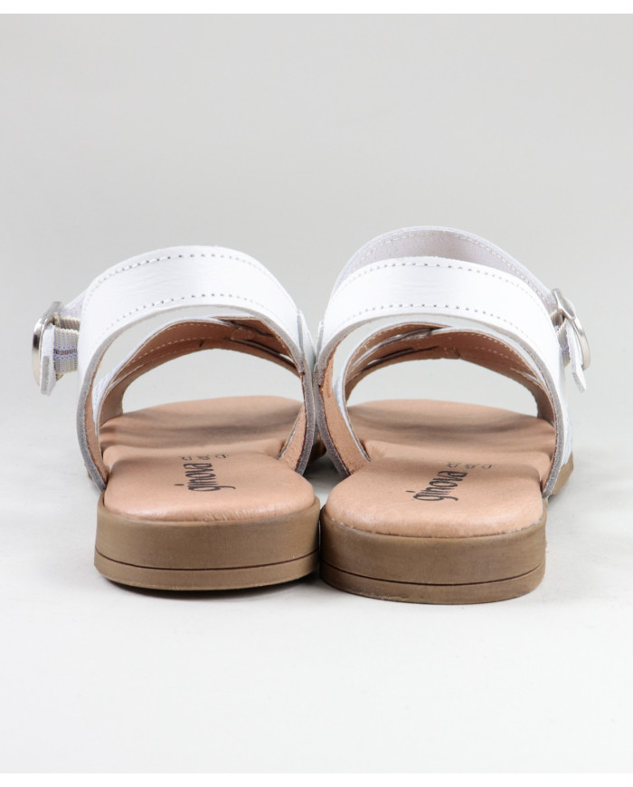 Sandalias de mujeres Ginova con rayas cruzadas