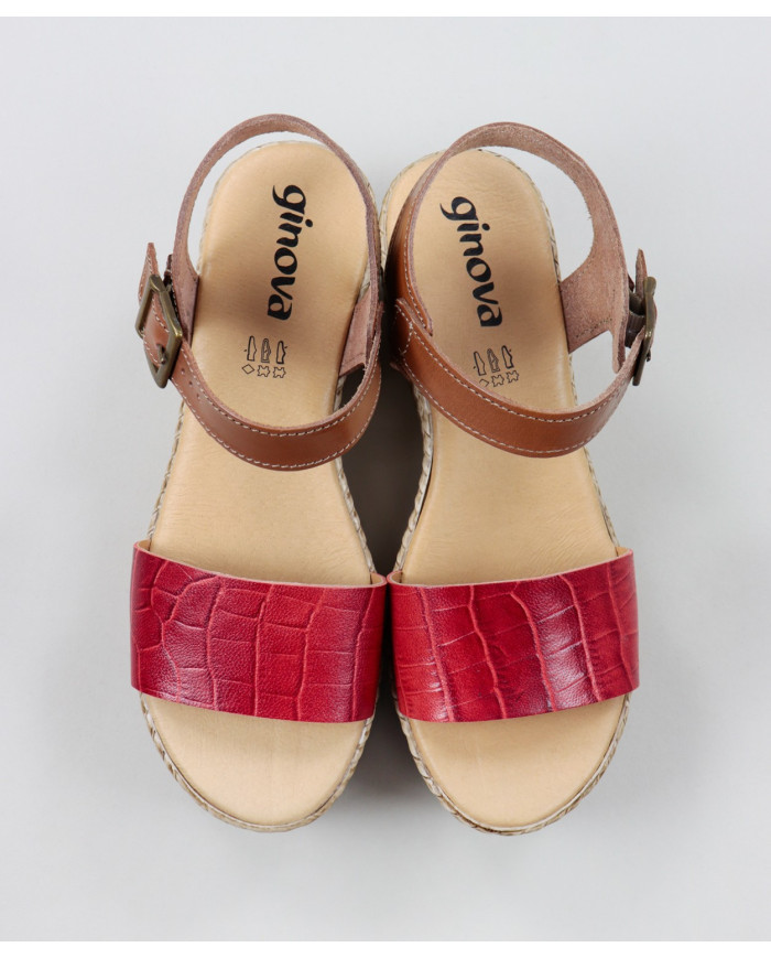 Red Sandals of Lady Ginova Compensated