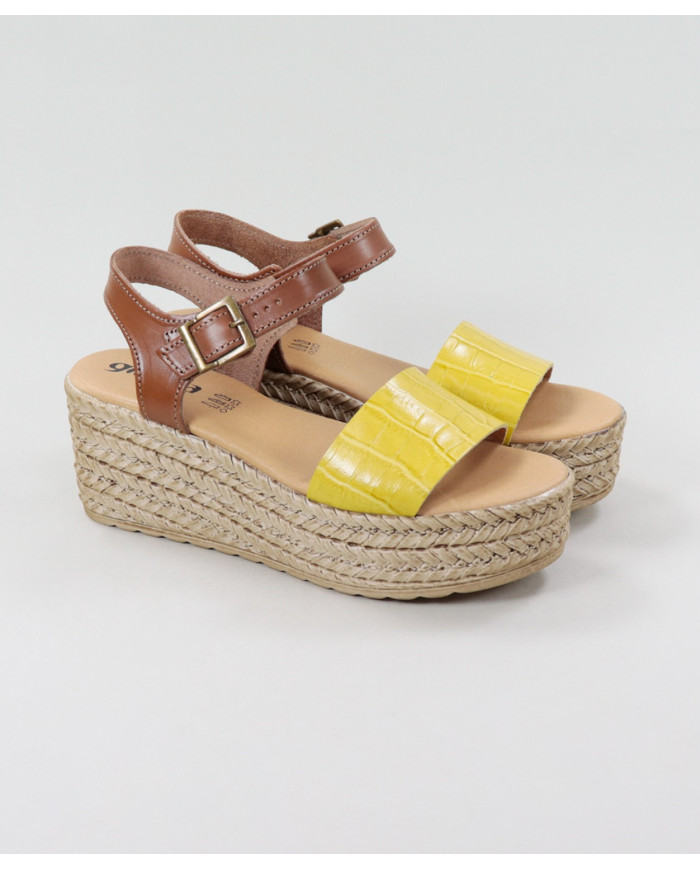 Yellow Sandals of Lady Ginova Compensated